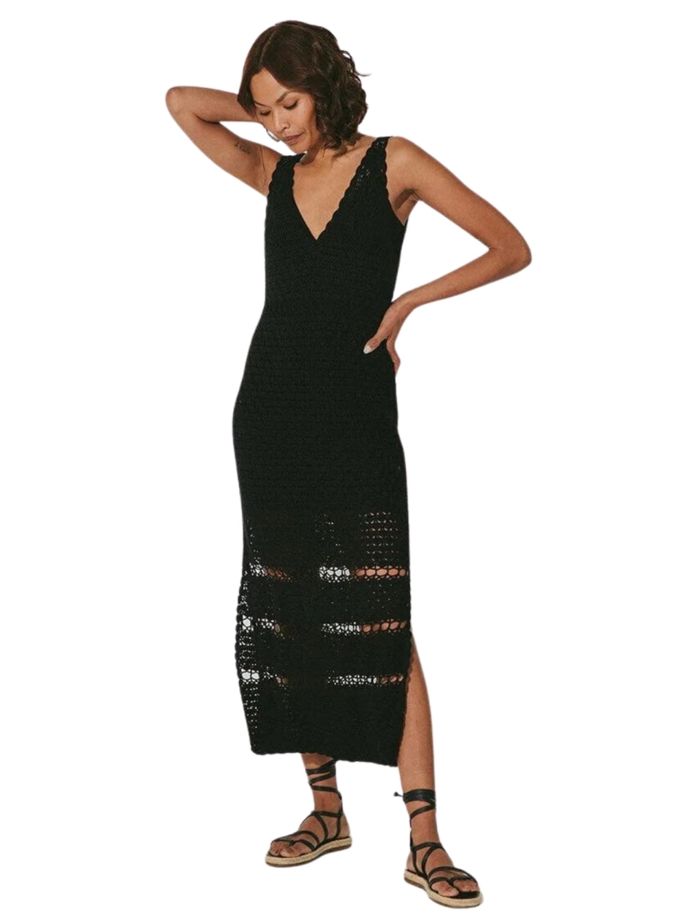 Cleobella Diah Crochet Maxi Dress